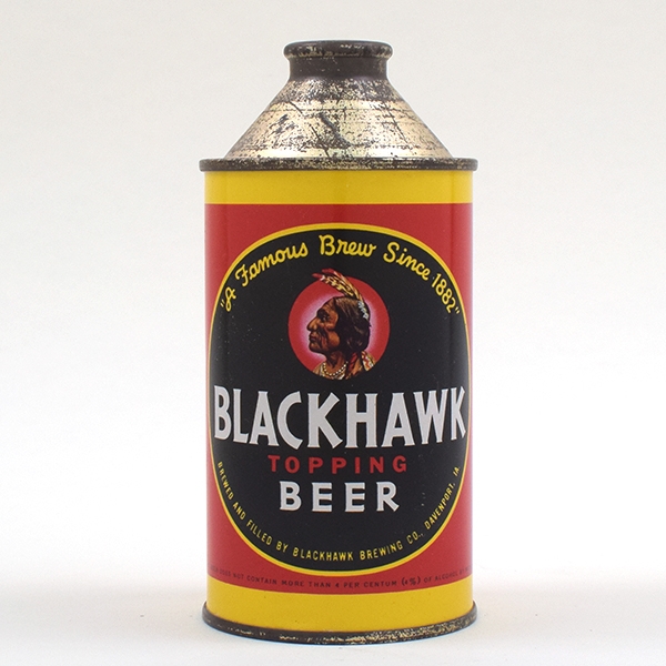 Blackhawk Topping Beer NMT 4 PERCENT 152-26