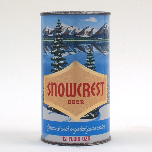 Snowcrest Beer Flat Top GRACE BROS 134-28 MINTY
