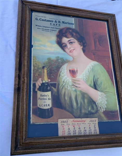 NABA LOT- Hanley Peerless Ale Pre-proh Calendar