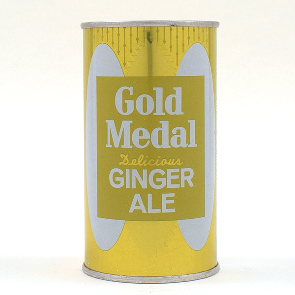 Gold Medal Ginger Ale Soda Flat Top