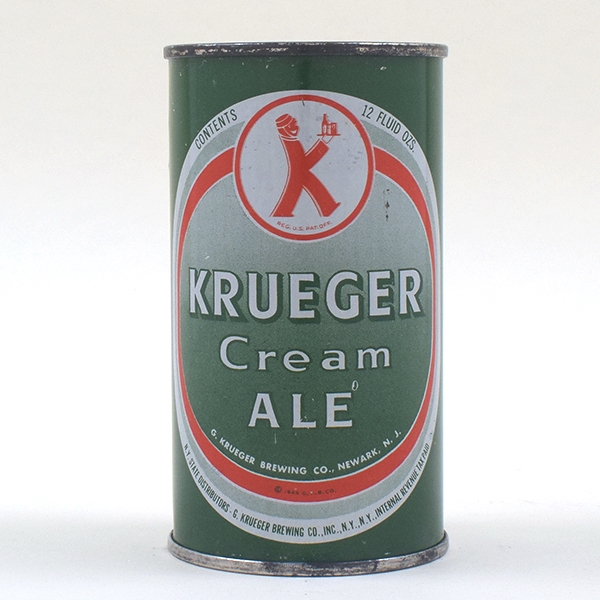 Krueger Ale Flat Top WHITE 89-32
