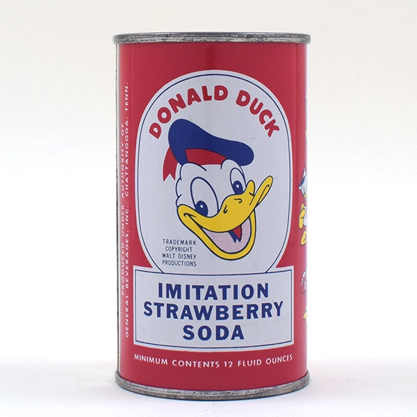 Donald Duck Strawberry Soda Flat Top