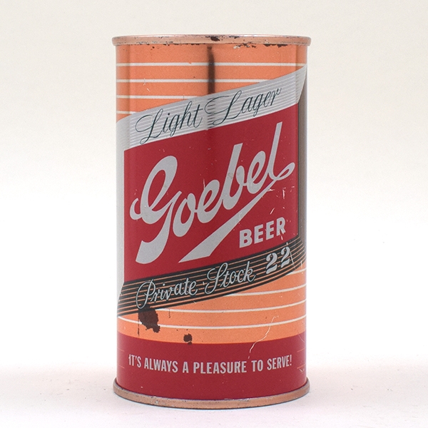 Goebel Beer Flat Top DETROIT METALLIC 71-6 -CLEAN-