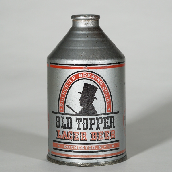 Old Topper Lager Beer Crowntainer 198-1