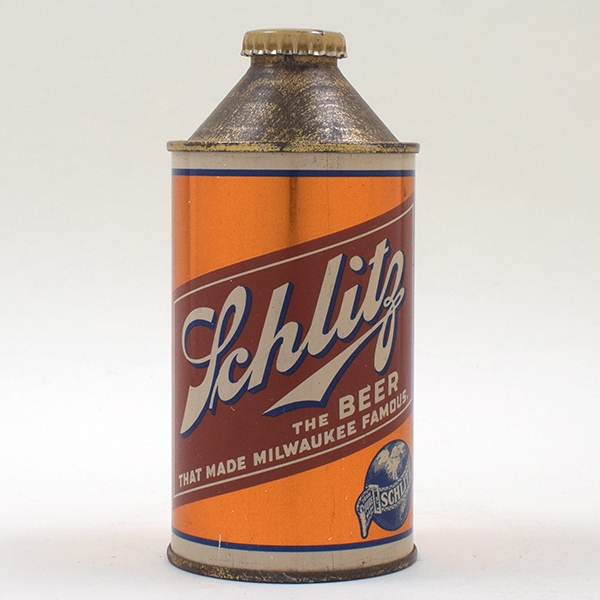 Schlitz Beer Cone Top 183-28 -SHARP-