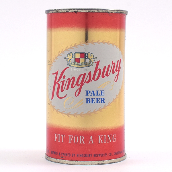 Lot Detail - Kingsbury Beer Flat Top SHEBOYGAN 88-9