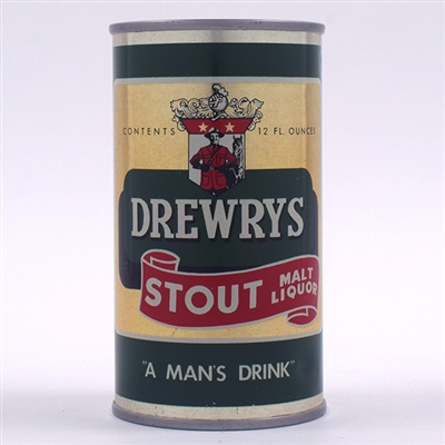 Drewrys STOUT Malt Liquor Flat Top SWEET 55-22