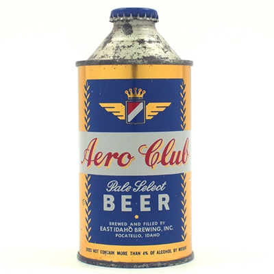 Aero Club Beer Cone Top DNCMT 4 PERCENT 150-7