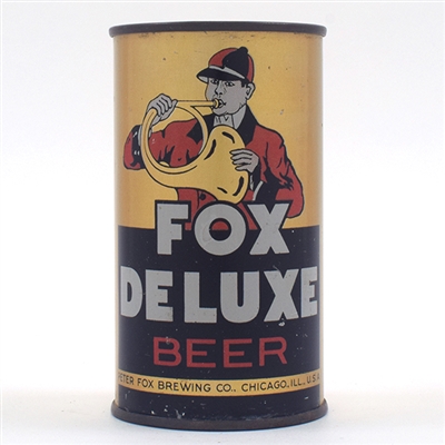 Fox De Luxe Beer Opening Instruction Flat Top CERTIFIED 65-4
