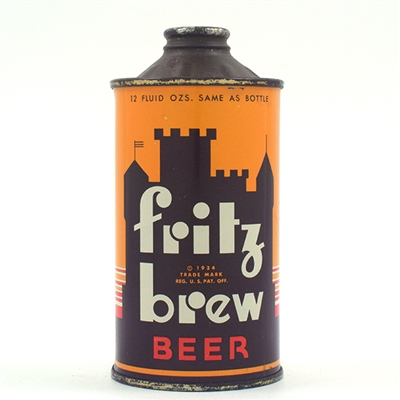 Fritz Brew Beer Cone Top 164-7 WOW