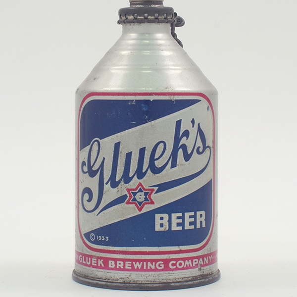 Glueks Beer Crowntainer Cone Top DNCMT 4 PERCENT 194-15