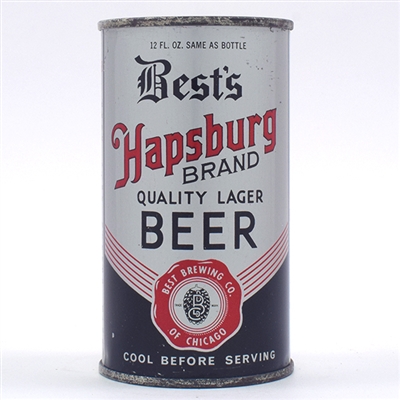 Hapsburg Bests Beer Opening Instruction Flat Top SHARP 80-19
