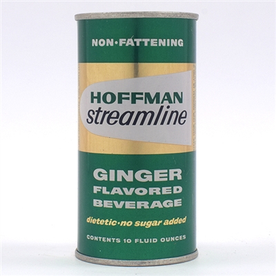 Hoffman Streamline 10 OUNCE Ginger Soda Flat Top