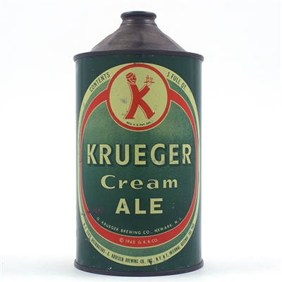 Krueger Ale Quart Cone Top 213-13