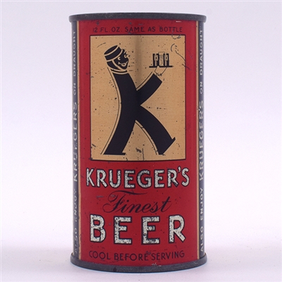 Kruegers Beer LONG OPENER Flat Top RARE R9 90-5 