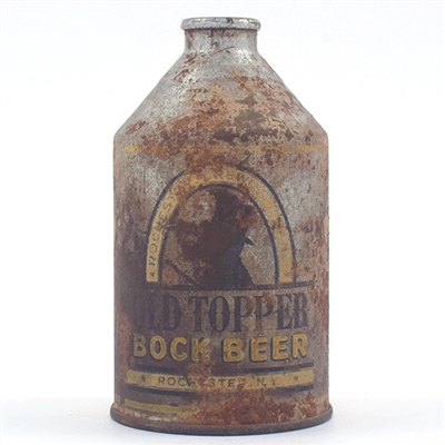 Old Topper BOCK Crowntainer Cone Top 198-5 RARE