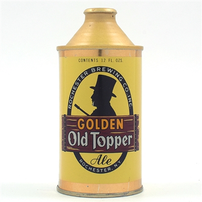 Old Topper Golden Ale Cone Top 178-8