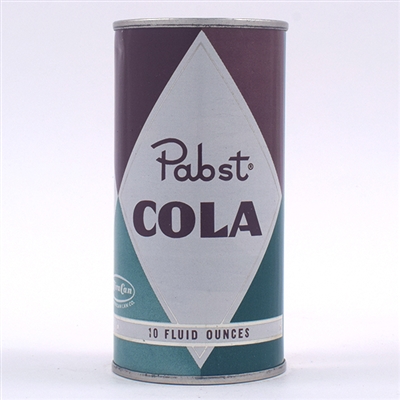 Pabst Cola 10 Ounce Soda Flat Top