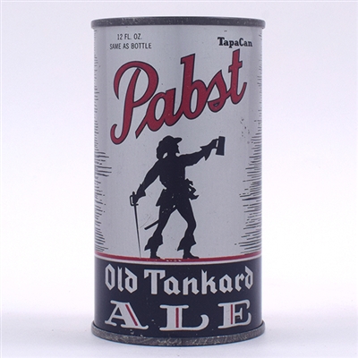Pabst Old Tankard Ale Opening Instruction Flat MILWAUKEE 110-37