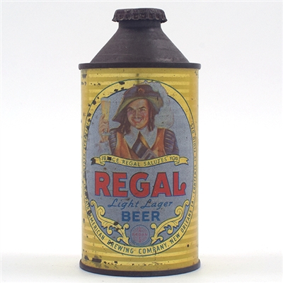 Regal Beer Cone Top IRTP NEW ORLEANS 181-12