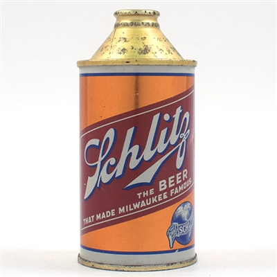 Schlitz Beer Cone Top TERRIFIC 183-28