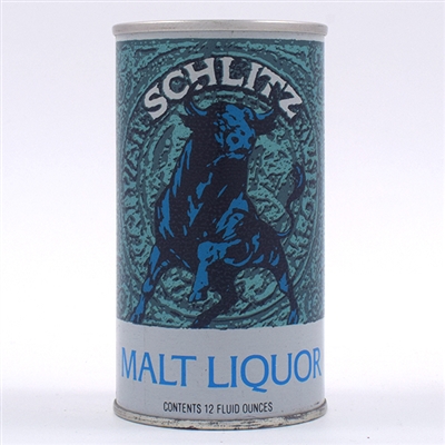 Schlitz Malt Liquor Textured Test Pull Tab ACTUAL 245-10