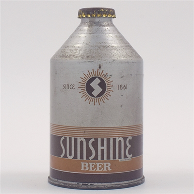 Sunshine Beer Crowntainer Cone Top IRTP 199-8