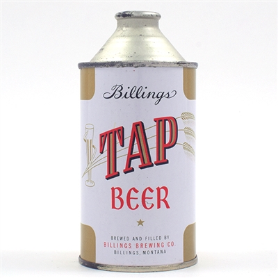 Tap Billings Beer Cone Top NEAR MINT 152-21