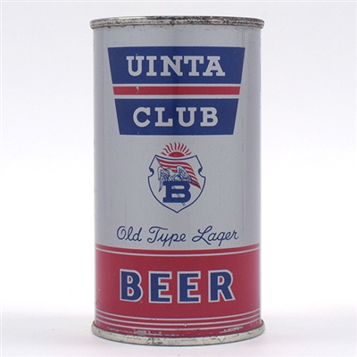 Uinta Club Beer Opening Instruction Flat Top WOW 142-6
