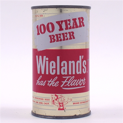 Wielands 100 Year Beer Flat Top 146-2 GREAT EXAMPLE