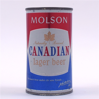 Molson Canadian Beer Flat Top HONEST BREW