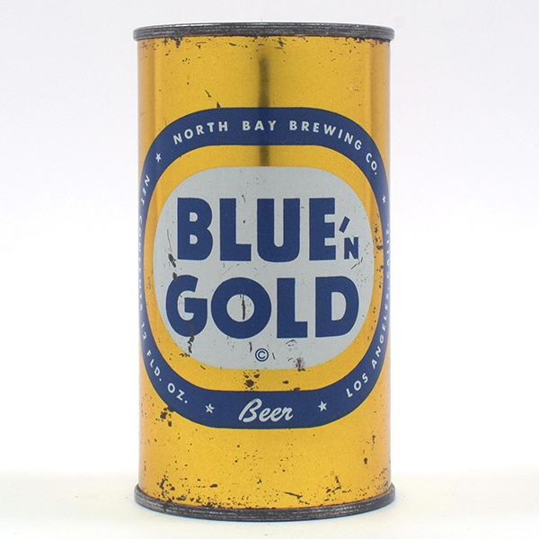 Blue n Gold Beer Flat Top NORTH BAY 39-36