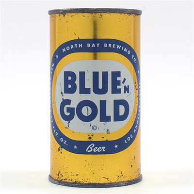 Blue n Gold Beer Flat Top NORTH BAY 39-36