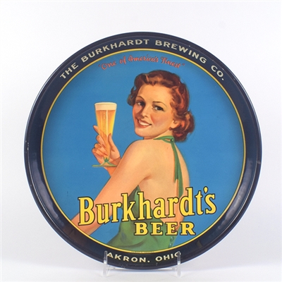 Burkhardts Beer  Serving Tray