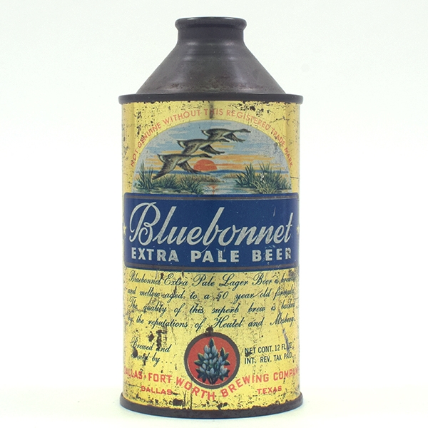 Bluebonnet Beer Cone Top IRTP 153-31 TOUGH