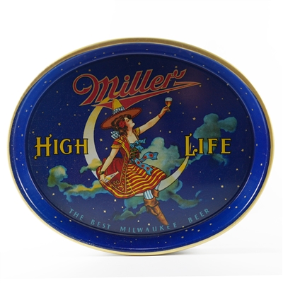 Miller High Life Lady On The Moon Tray