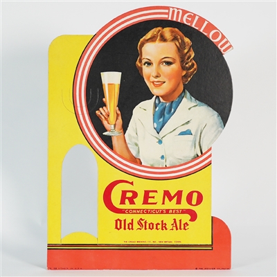 Cremo Old Stock Ale Mellow Woman Sign