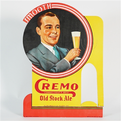 Cremo Old Stock Ale Smooth Man Sign