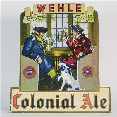 Wehle Colonial Ale Sign BLUE COAT