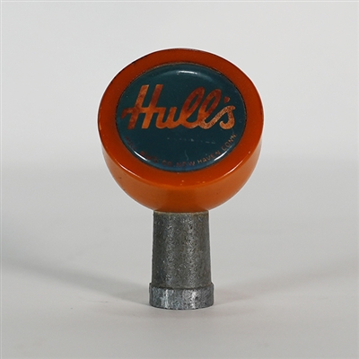 Hulls Orange Bakelite Ball Tap Knob