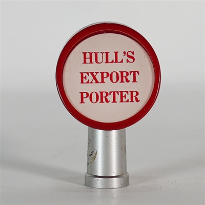 Hulls Export Porter Red Tap Knob