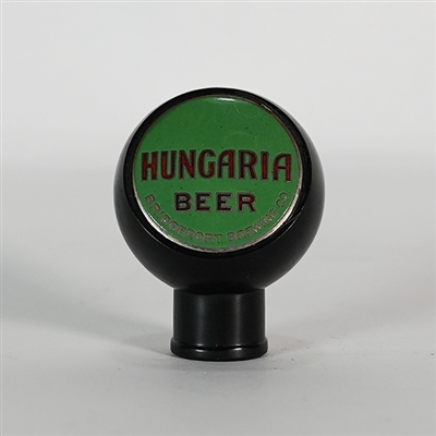 Hungaria Beer Black Ball Tap Knob RARE