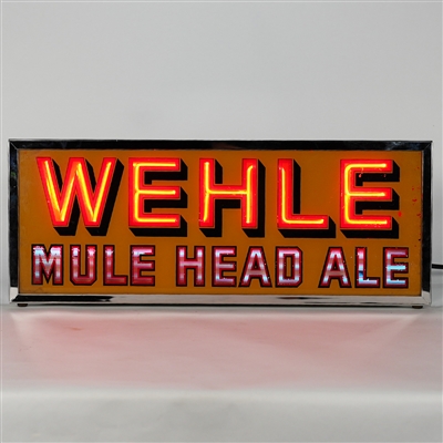 Wehle Mule Head Ale Illuminated Sign