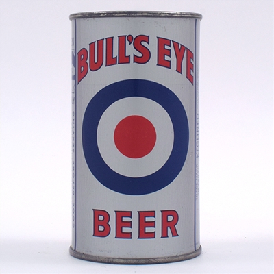 Bulls Eye Beer Opening Instruction Flat Top 46-6 SHARP