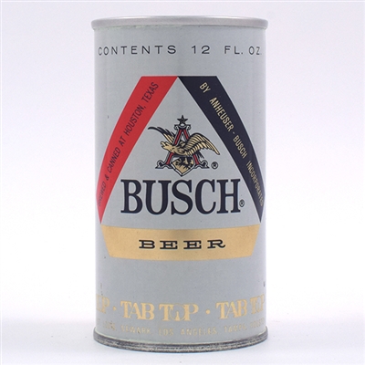 Busch Beer Test Pull Tab RED A 229-27