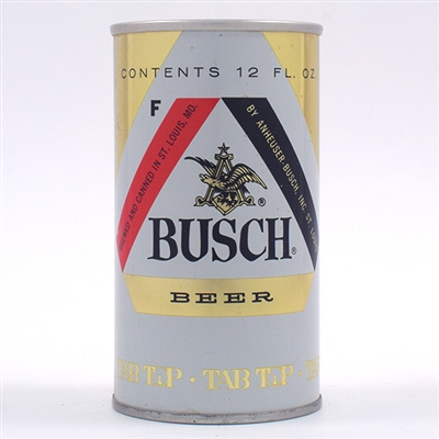 Busch Beer Test U-Tab Pull Tab 229-8