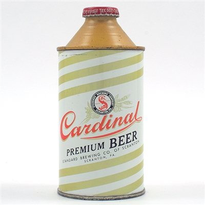 Cardinal Beer Cone Top 156-19
