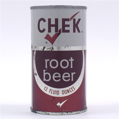 Chek Root Beer Soda Flat Top