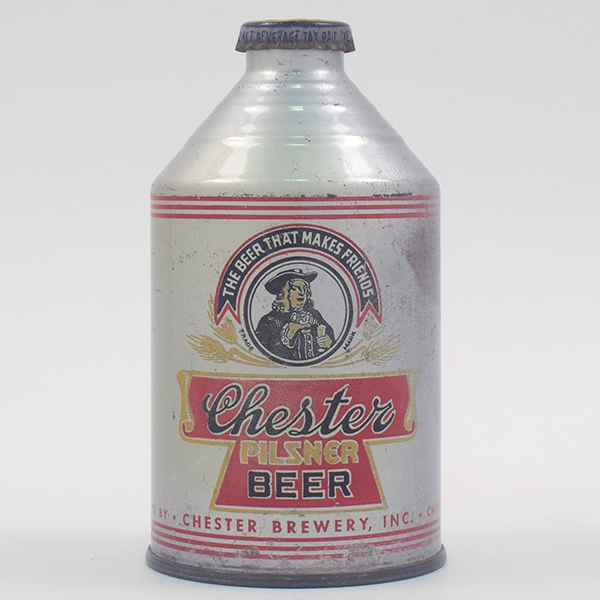 Chester Beer Crowntainer Cone Top RARE 192-24