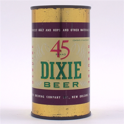 Dixie 45 Beer Flat Top 53-37